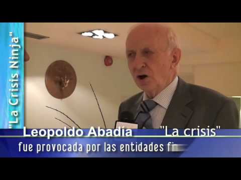 Leopoldo  Abadía, autor de La Crisis Ninja